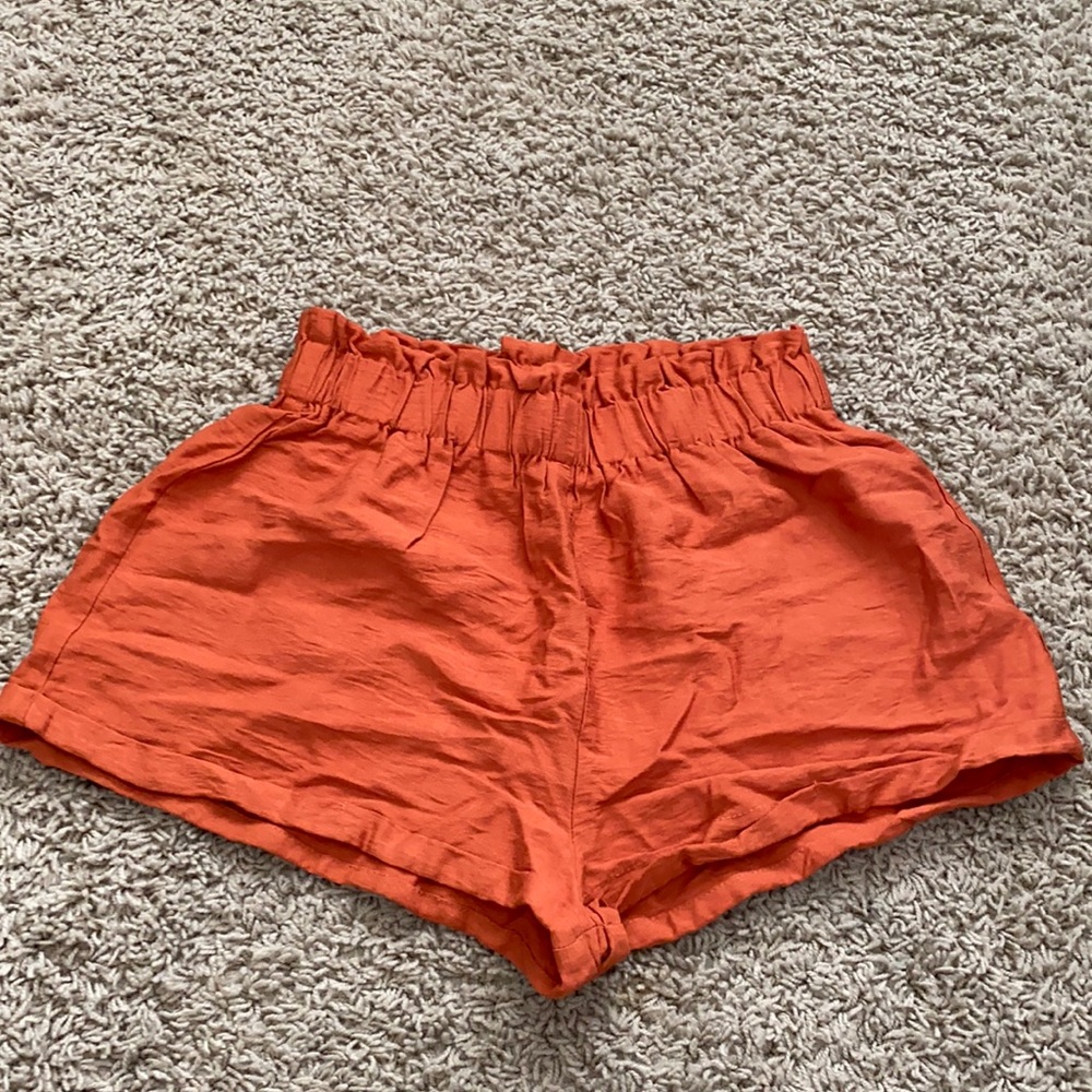 Linen shorts